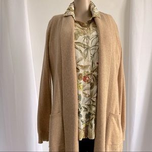 Long Cashmere Cardigan